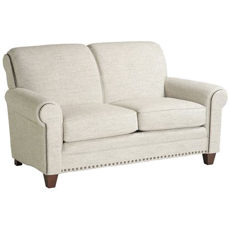 Loveseat Sb269 20 Smith Brothers Collection Penny Mustard