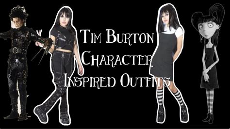 Tim Burton Character Inspired Outfits Ft Dossier Review Youtube