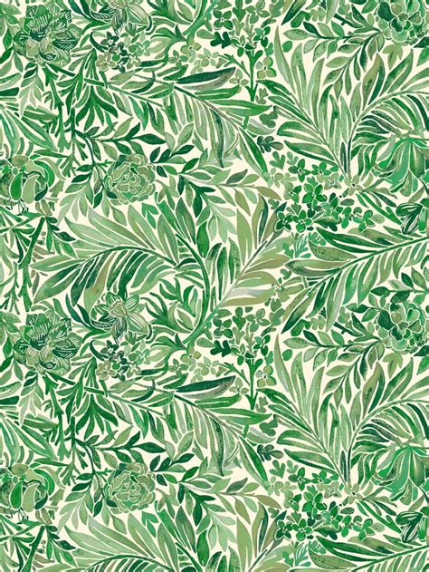 12 Best Statement Wallpapers Green Floral Wallpaper Statement