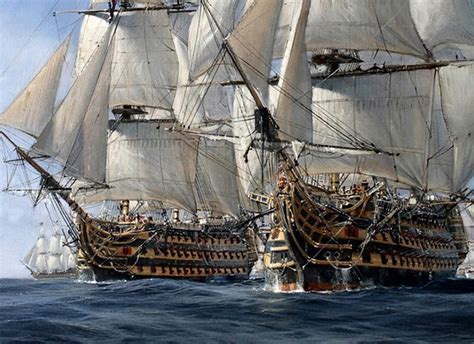 On This Day In 1805 The Royal Navy Under Admiral Ship Paintings