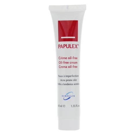Find out if the papulex oil free cream is good for you! Papulex crème oil-free 40 ml - Peaux acnéique, à imperfections