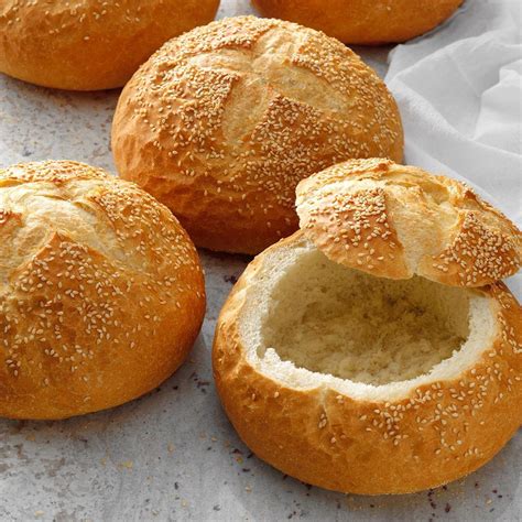 Quick And Easy Bread Bowls Recipe Taste Of Home
