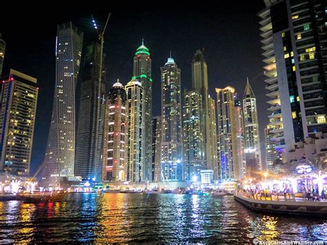 Photos Dubai Marina At Night