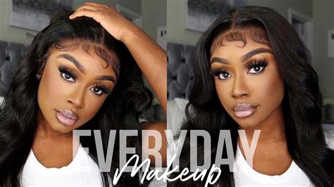 detailed flawless woc everyday soft glam makeup routine for beginners ashleydior youtube
