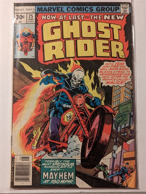 Ghost Rider 25 1977 Comic Books Bronze Age Marvel Ghost Rider