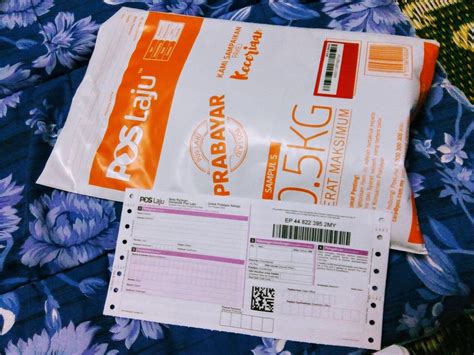Sampul Surat Pos Laju Harga Tengok - Letter Website