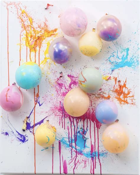 Splatter Paint Balloon Art Fls Tutors