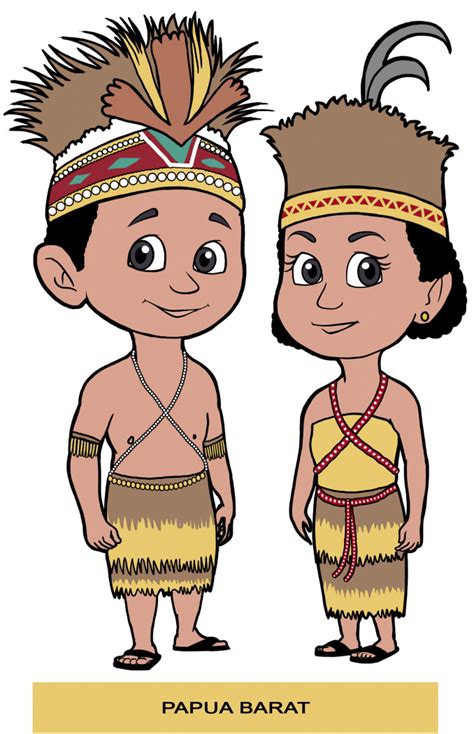 Mewarnai Gambar Baju Adat Jawa Barat Kartun Imagesee