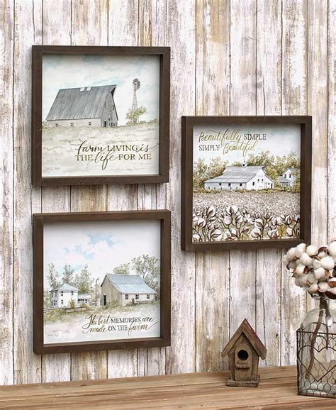Farmhouse Inspirations Wall Art In 2020 Inspiration Wall