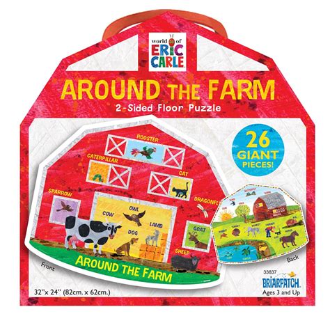 The World Of Eric Carle Around The Farm 2 Sided Floor Puzzle Michaels