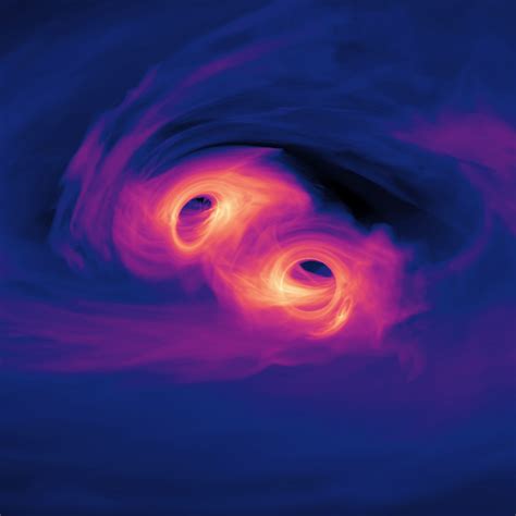 Computer Simulation Sheds Light On Supermassive Black Hole Mergers