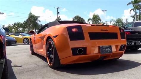 Lamborghini Gallardo Exhaust Revs Sound Youtube