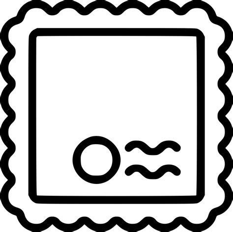 Postage Stamp Svg Png Icon Free Download 554200 Onlin