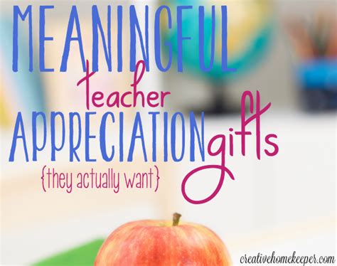 5 Meaningful Teacher Appreciation Ts They Actually Want Creative