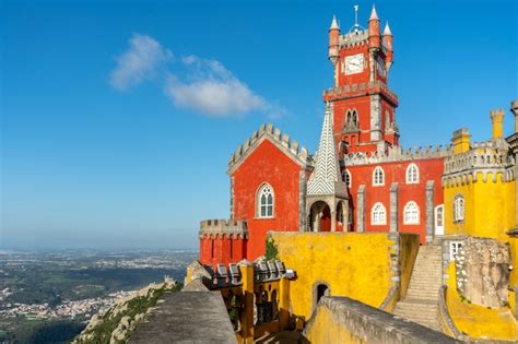 Premium Photo Pena Palace In Sintra Portugal World Heritage