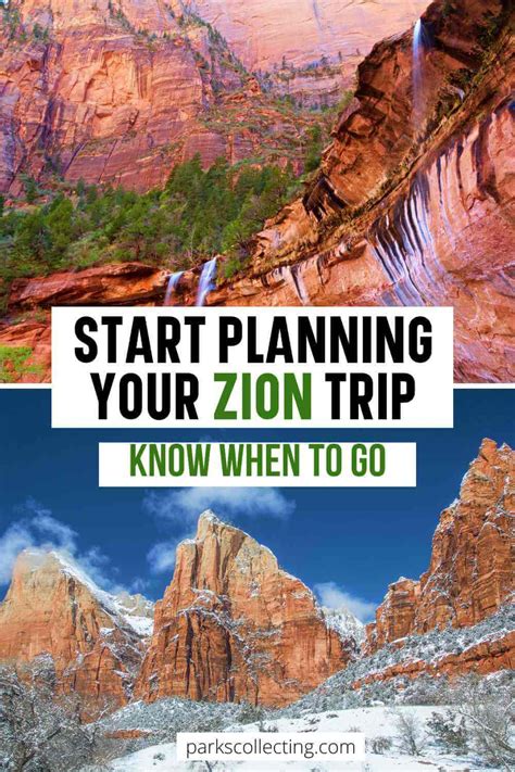 The Best Time Of Year To Visit Zion National Park Complete Guide