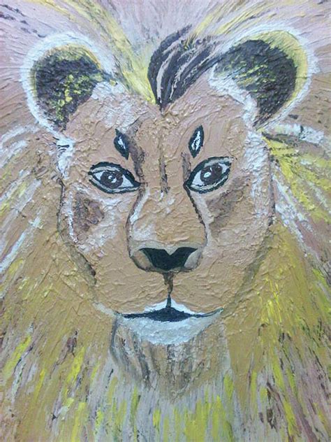 Lion Of The Tribe Of Judah Painting By Cheri Dawson Givens Fine Art
