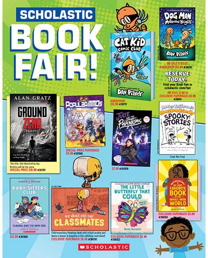 The Scholastic Book Fair Is Here Washington Middle School