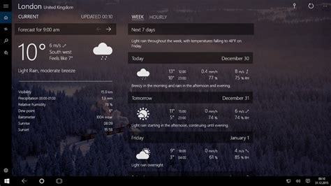 10 Best Weather Apps For Windows 10 You Can Use Entersyg