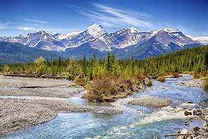Canada, Mountains, Scenery, Forests, Rivers, Kananaskis