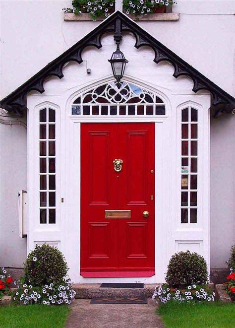32 Bold And Beautiful Colored Front Doors Woohome