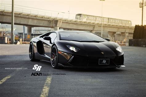 Supercar Fever All Black Lamborghini Aventador By Adv1 —