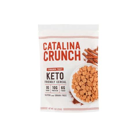 Catalina Crunch Keto Friendly Cereal Cinnamon Toast