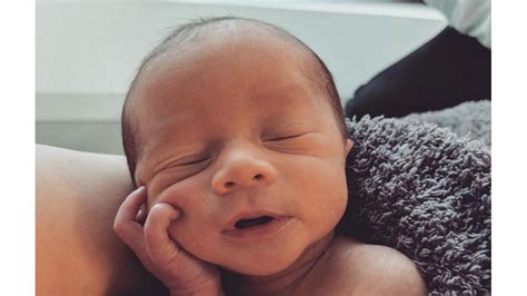 chrissy teigen shares first picture of son miles 8 days