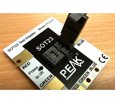 Sot23 Peak Component Adapter Peak Electronic Design Limited