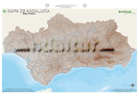 Mapas Mudos De AndalucÍa Andaltura