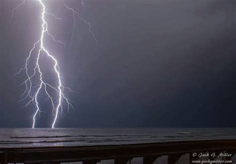 Lightning Hitting The Water With Images Wild Weather Weather
