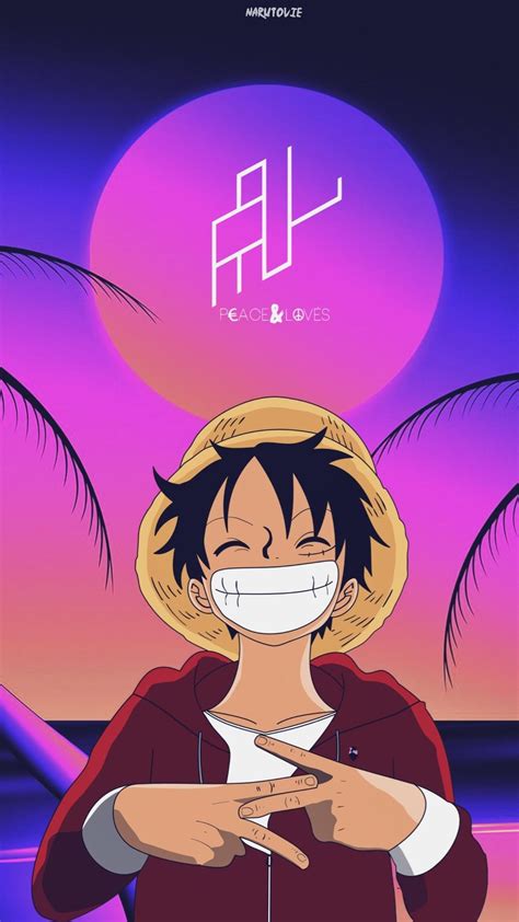 Fond Decran Smartphone One Piece Luffy Rigolo