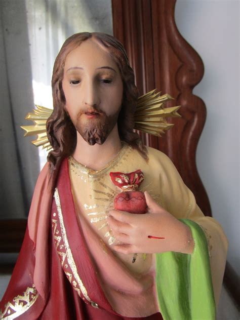 Christ The King Sacred Heart Of Jesus Statue Sacre Coeur Etsy