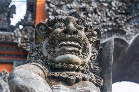 Stone Statue Of Vishnu In Gunung Kawi Stock Photo Image Of Oriental