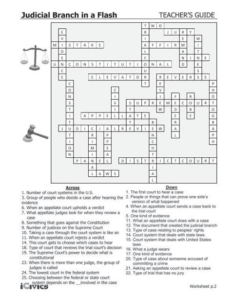 Icivics Judicial Branch In A Flash Answer Sheet My Pdf Collection