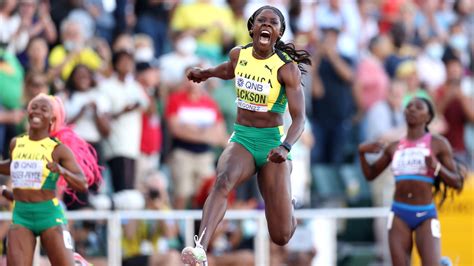 Jamaicas Shericka Jackson Wins The 200 With Second Fastest Time Ever
