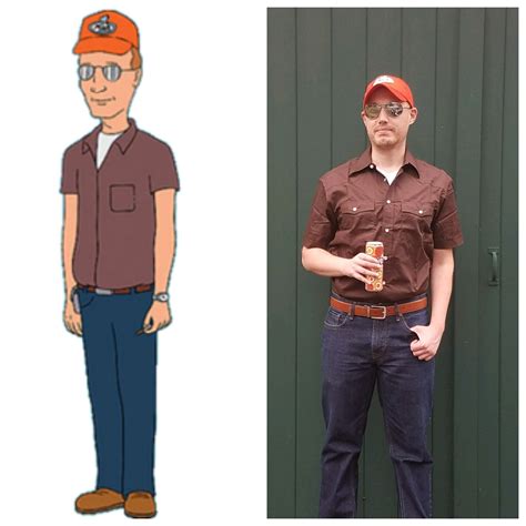 My Husband Rocking Dale Gribble Costume For Halloween Pics
