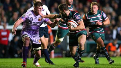 Leicester Tigers V Exeter Chiefs Premiership Rugby Cup Friday