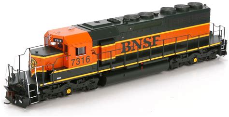 Athearn Ho Scale Emd Sd40 Diesel Locomotive Bnsfheritage Ih1 Pumpkin