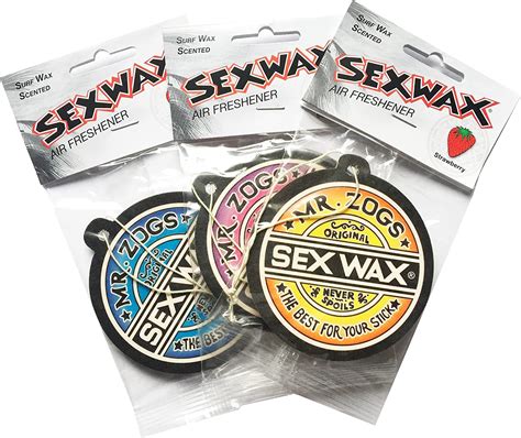 genuine mr zogs sex wax air freshener 3 pack strawberry uk home and kitchen