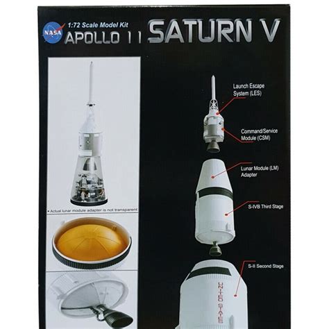 11017 Saturn V Apollo 11 Plastic Model Kit From Dragon Nasa Rocket
