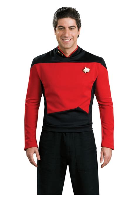 Star Trek Tng Deluxe Mens Command Uniform Costume