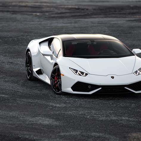 2048x2048 White Lamborghini Huracan 5k 2019 Ipad Air Hd 4k Wallpapers