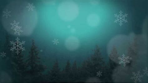 Winter Christmas Scene Moving Background Christmas Loop