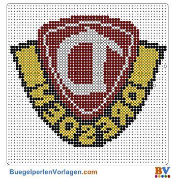 Dieser pinnwand folgen 3254 nutzer auf pinterest. Pin von Patrick Petersen auf Bügelperlen Fussballlogos ...