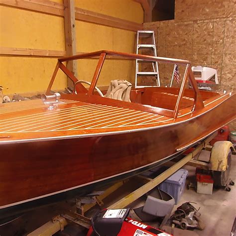 Carver LadyBen Classic Wooden Boats For Sale