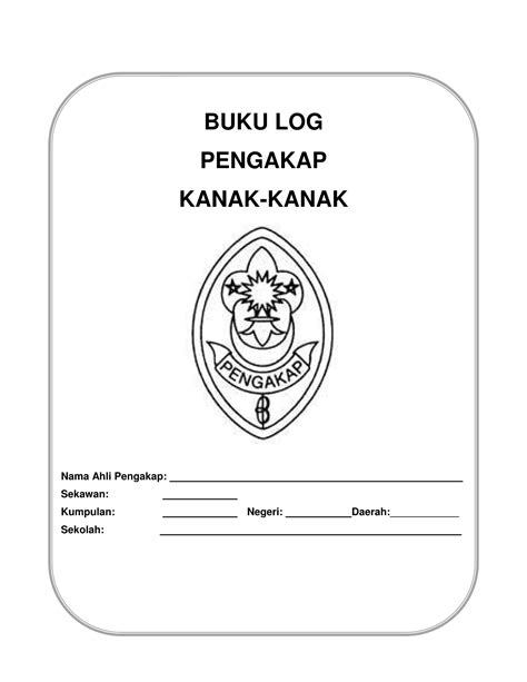 Unit beruniform struktur & organisasi pertubuhan. Buku Log Pengakap Kanak Kanak Pdf - Guru Ilmu Sosial