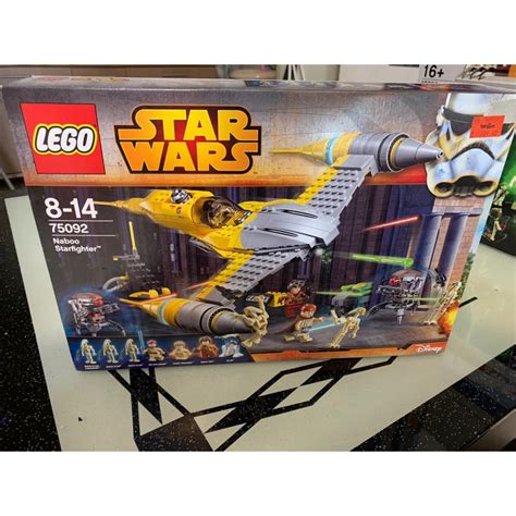 Lego 75092 Star Wars Naboo Starfighter Shopee Malaysia