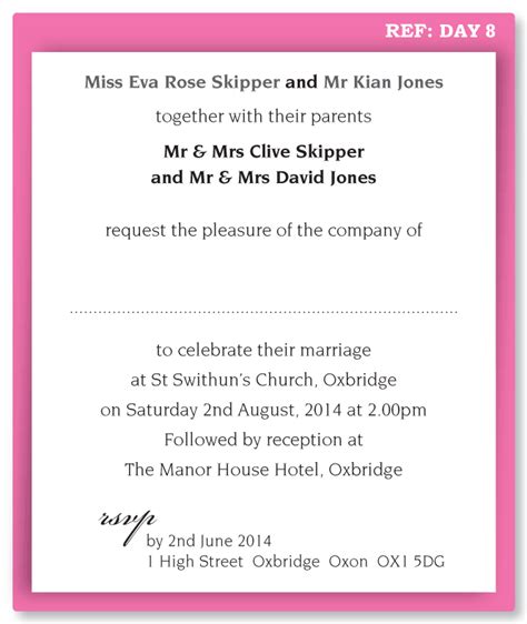 Formal Wedding Invitation Wording | Fotolip.com Rich image and wallpaper