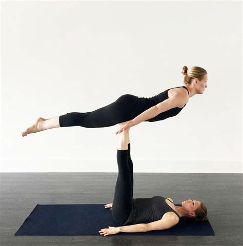 Gymnastics poses two people yoga poses gymnastics tricks cheer poses easy yoga poses stunts 2 person stunts cheerleading stunt partner yoga poses. Acro Yoga Poses for Two People Images